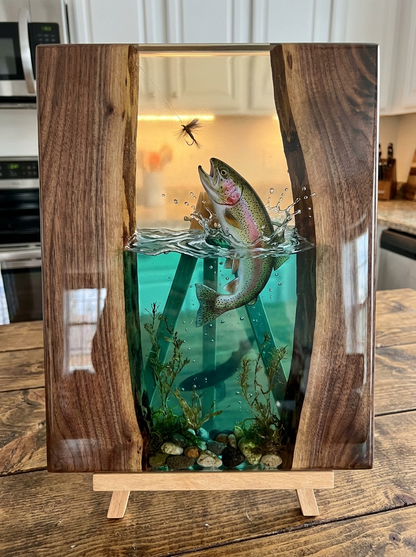 Fishing Resin Cutting Boards